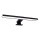 LED Bathroom mirror lighting SAMOS LED/8W/230V 4000K 40 cm IP44 black
