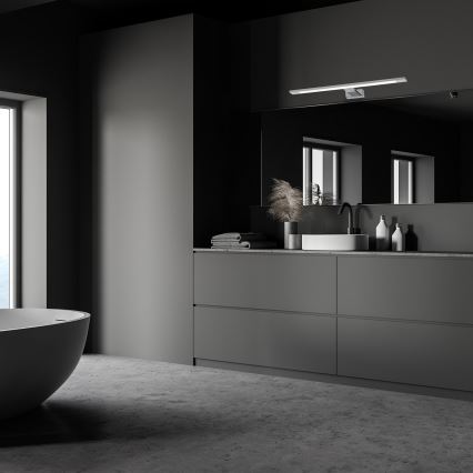 LED Bathroom mirror lighting SHINE LED/12W/230V IP44 shiny chrome