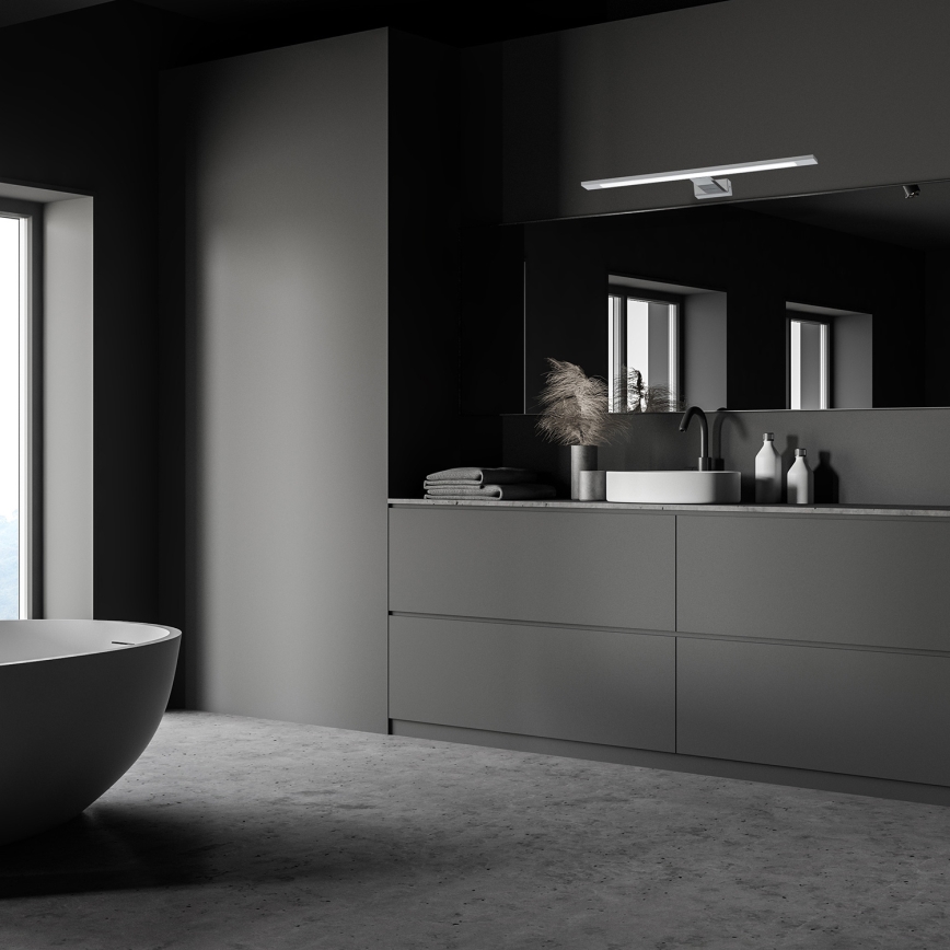 LED Bathroom mirror lighting SHINE LED/12W/230V IP44 shiny chrome