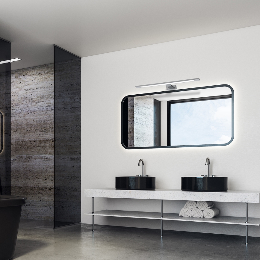 LED Bathroom mirror lighting SHINE LED/12W/230V IP44 shiny chrome