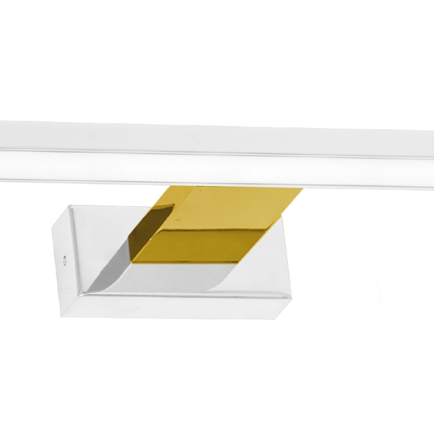LED Bathroom mirror lighting SHINE LED/13,8W/230V IP44 white/gold