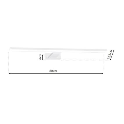 LED Bathroom mirror lighting SHINE WHITE LED/15W/230V IP44