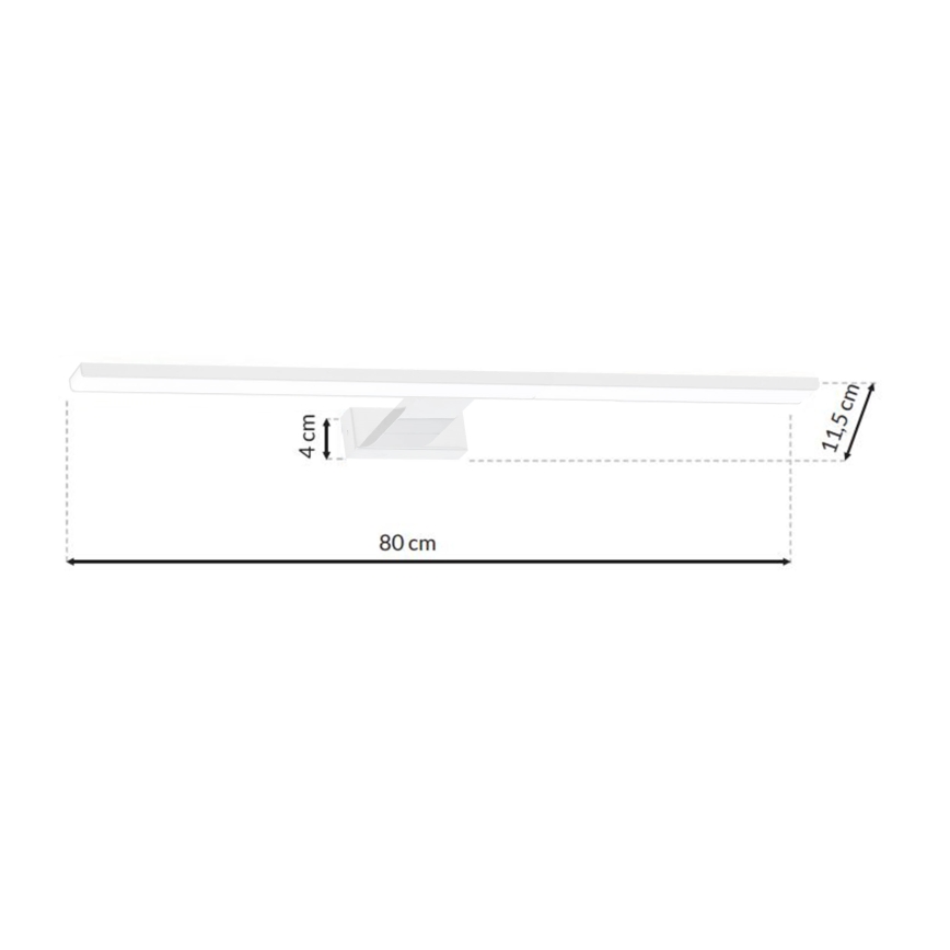 LED Bathroom mirror lighting SHINE WHITE LED/15W/230V IP44