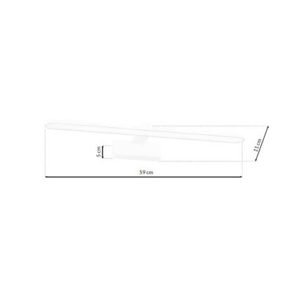 LED Bathroom mirror lighting SPLASH LED/12W/230V IP44