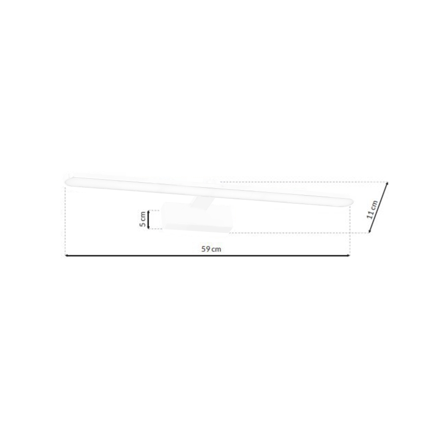 LED Bathroom mirror lighting SPLASH LED/12W/230V IP44