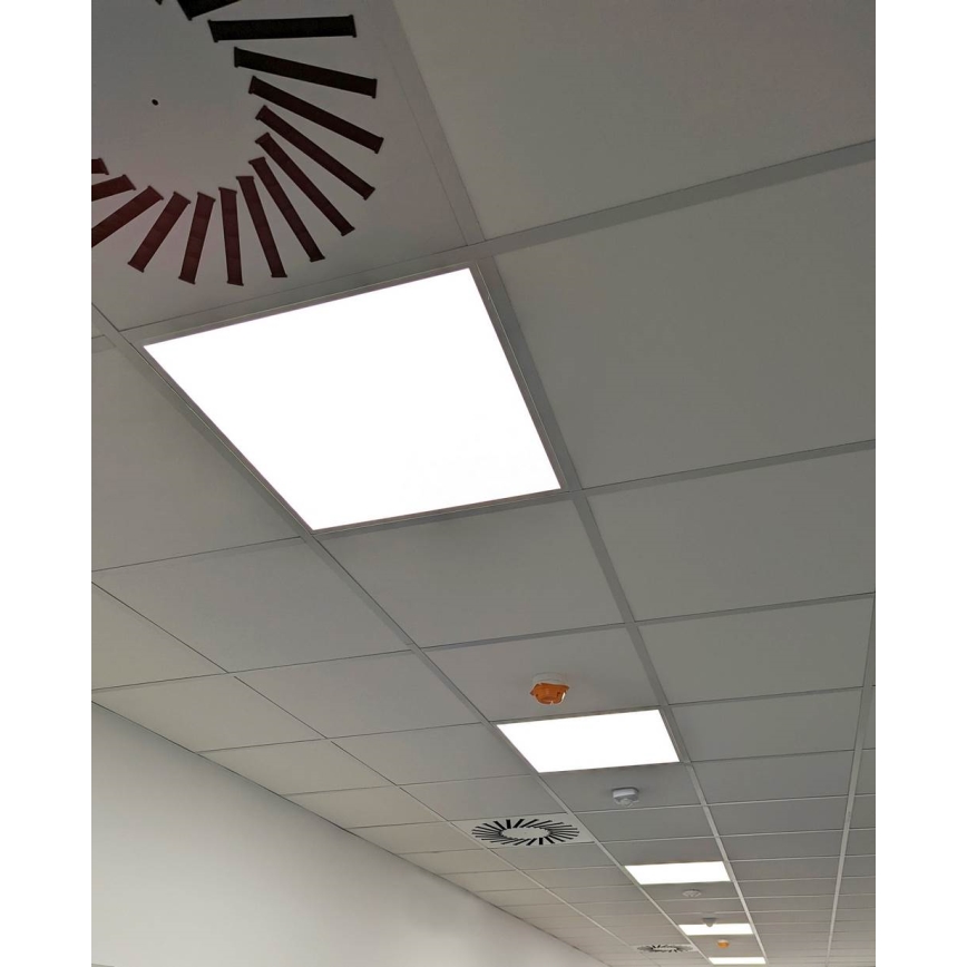 LED Dimmable bathroom recessed ceiling panel STELLA LED/28/32/36/40W/230V 59,5x59,5 cm CRI 90 IP44 white