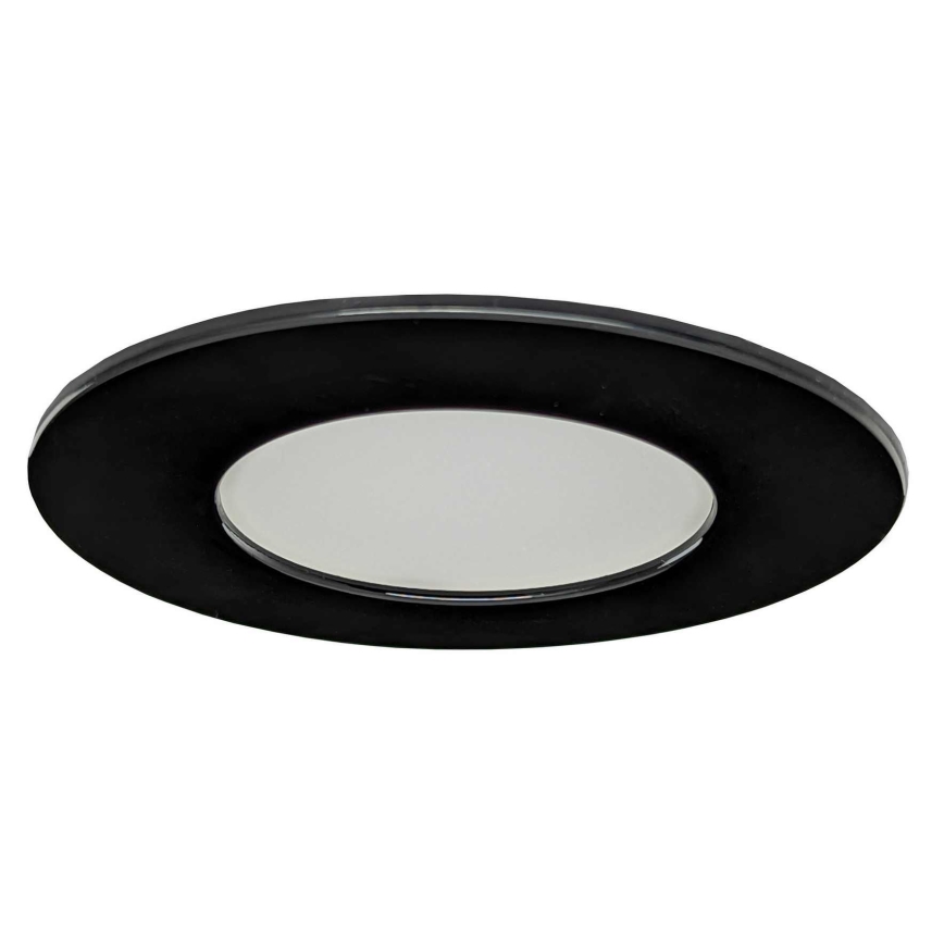LED Bathroom recessed light BONO LED/5W/230V 3000K IP65 black