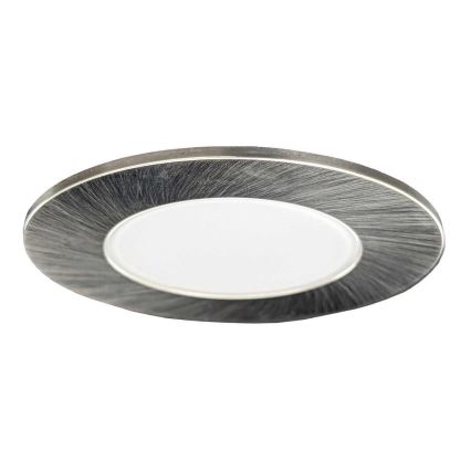 LED Bathroom recessed light BONO LED/5W/230V 4000K IP65 shiny chrome