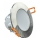 LED Bathroom recessed light BONO LED/8W/230V 3000K IP65 shiny chrome