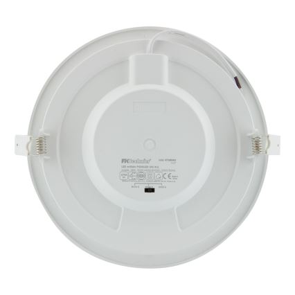 LED Bathroom recessed light LED/18W/230V 3000/4000/6000K IP44