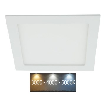 LED Bathroom recessed light LED/24W/230V 3000/4000/6000K IP44