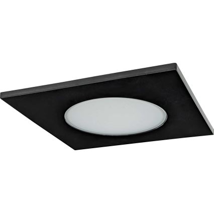 LED Bathroom recessed light BONO LED/5W/230V 3000K IP65 black