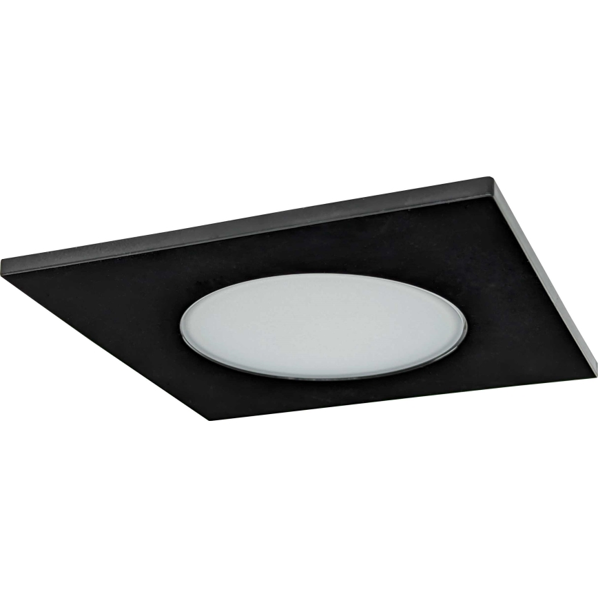 LED Bathroom recessed light BONO LED/5W/230V 3000K IP65 black