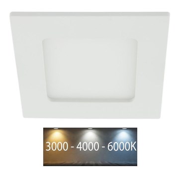 LED Bathroom recessed light LED/6W/230V 3000/4000/6000K IP44