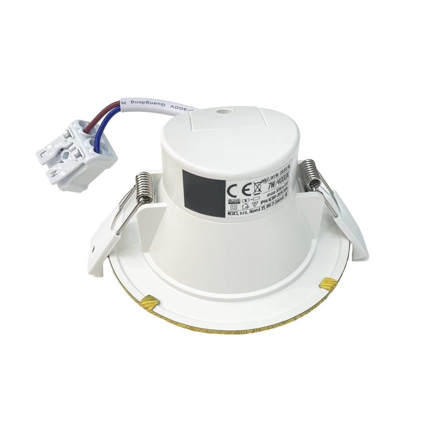 LED Bathroom recessed light LED/7W/230V 4000K beige IP44