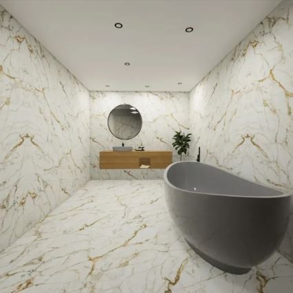 LED Bathroom recessed light LED/7W/230V 4000K black IP44