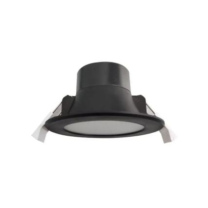 LED Bathroom recessed light LED/7W/230V 4000K black IP44