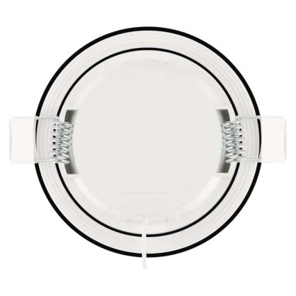 LED Bathroom recessed light LORI LED/4,5W/230V IP65 2700/4000K d. 8,5 cm black