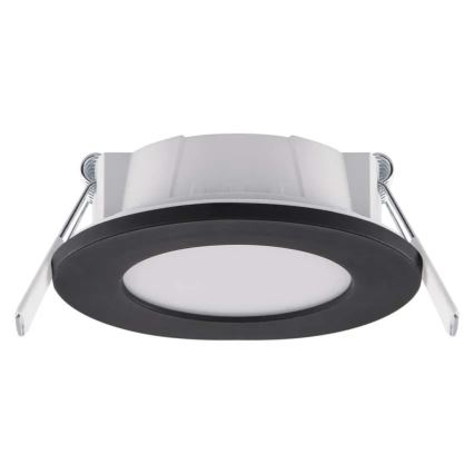 LED Bathroom recessed light LORI LED/4,5W/230V IP65 2700/4000K d. 8,5 cm black