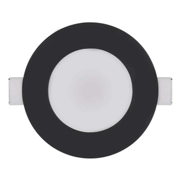LED Bathroom recessed light LORI LED/4,5W/230V IP65 2700/4000K d. 8,5 cm black