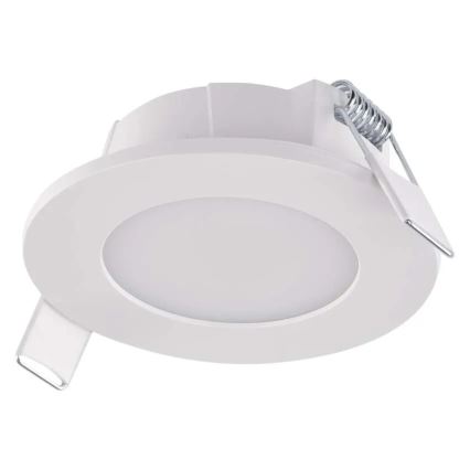LED Bathroom recessed light LORI LED/4,5W/230V IP65 2700/4000K d. 8,5 cm white