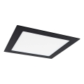 LED Bathroom recessed light VEGA LED/12W/230V 2800K 16,8 cm IP44