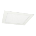 LED Bathroom recessed light VEGA LED/12W/230V 2800K 16,8 cm IP44 snow white