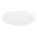 LED Bathroom recessed light VEGA LED/12W/230V 2800K d. 16,8 cm IP44 snow white