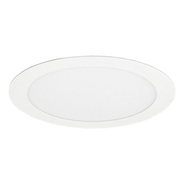 LED Bathroom recessed light VEGA LED/12W/230V 2800K d. 16,8 cm IP44 snow white