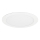 LED Bathroom recessed light VEGA LED/12W/230V 2800K d. 16,8 cm IP44 snow white
