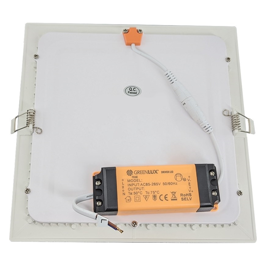 LED Bathroom recessed light VEGA LED/24W/230V 3800K 29,8 cm IP44