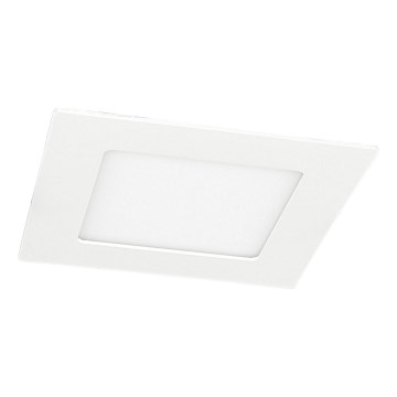 LED Bathroom recessed light VEGA LED/6W/230V 2800K 11,8 cm IP44 snow white