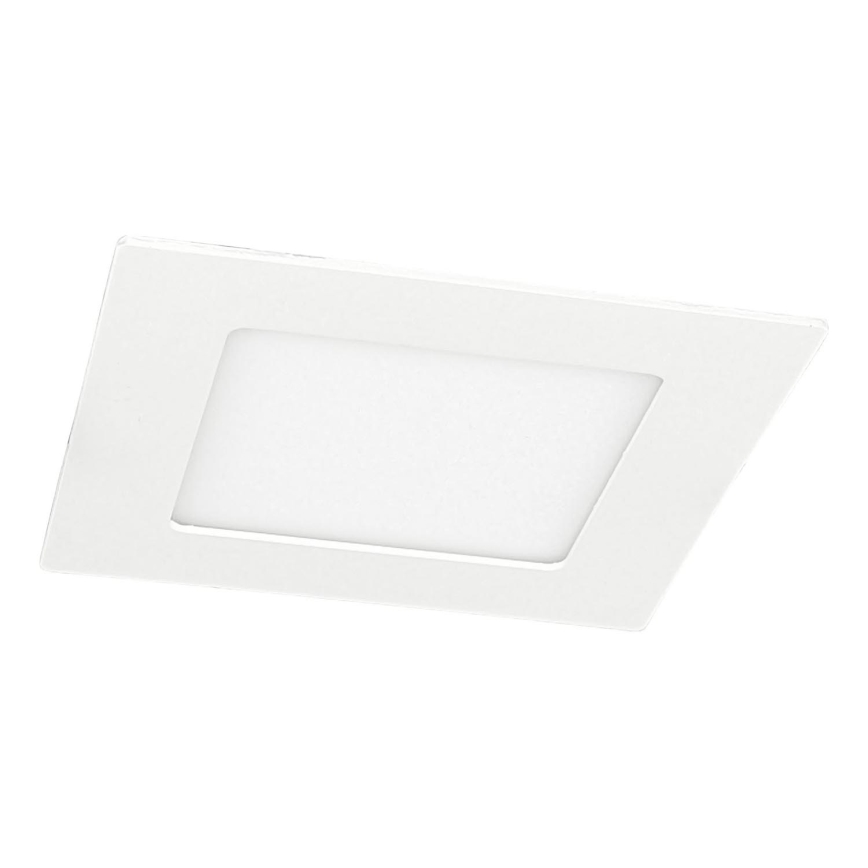 LED Bathroom recessed light VEGA LED/6W/230V 2800K 11,8 cm IP44 snow white