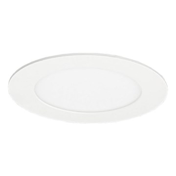 LED Bathroom recessed light VEGA LED/6W/230V 2800K d. 11,8 cm IP44 snow white