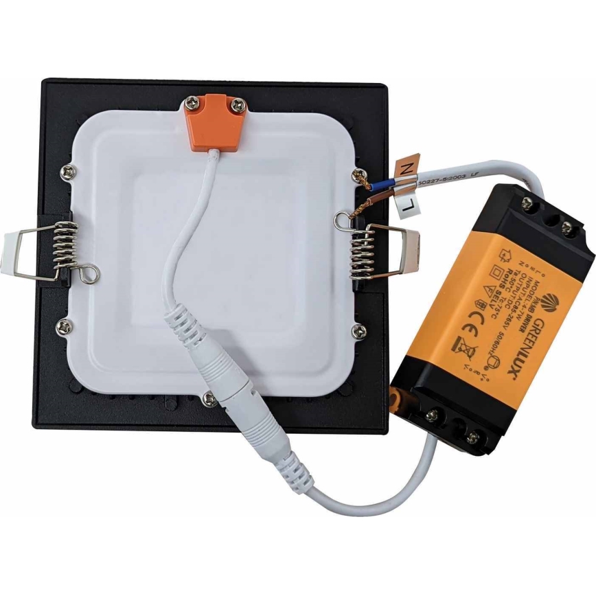 LED Bathroom recessed light VEGA LED/6W/230V 3800K 11,8 cm IP44