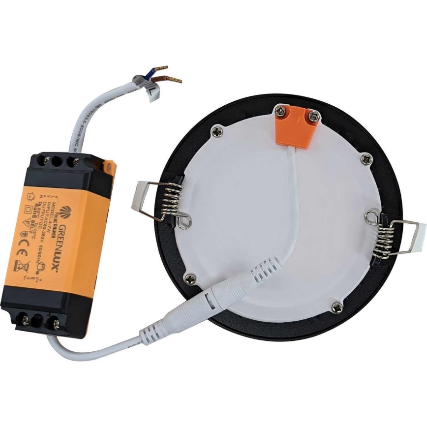 LED Bathroom recessed light VEGA LED/6W/230V 3800K d. 11,8 cm IP44