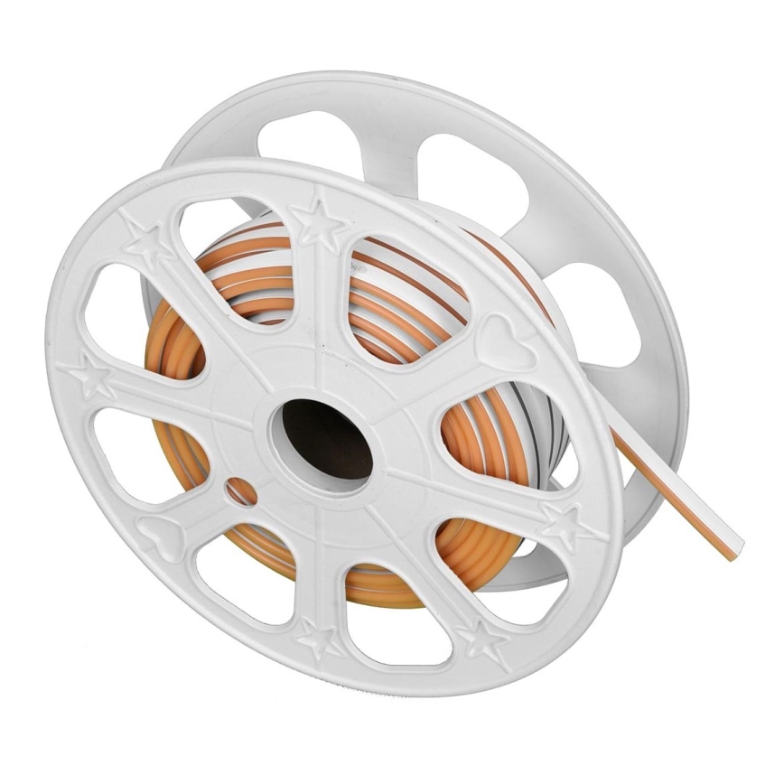 LED Bathroom strip NEON EKO-FLEX LED/250W/12V IP65 25m orange
