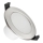 LED Bathroom suspended ceiling light LED/7W/230V 3000K silver IP44