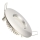 LED Bathroom suspended ceiling light LED/7W/230V 4000K silver IP44