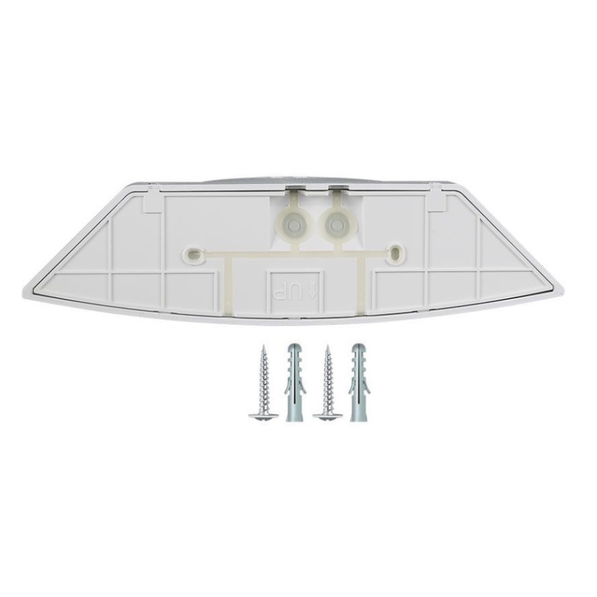 LED Bathroom wall light with sensor SAMSUNG CHIP LED/10W/230V 4000K IP54 white