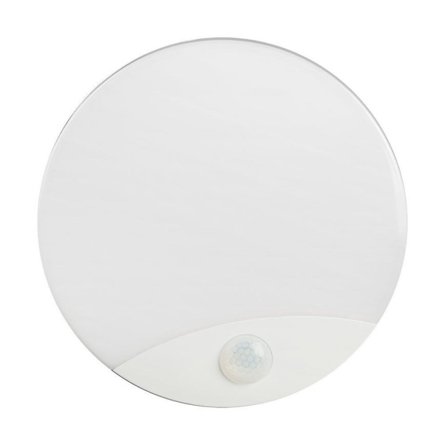 LED Bathroom wall light with sensor SAMSUNG CHIP LED/15W/230V 3000/4000/6000K IP44 white