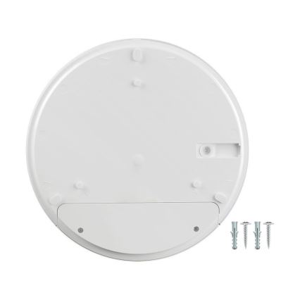 LED Bathroom wall light with sensor SAMSUNG CHIP LED/15W/230V 3000/4000/6000K IP44 white