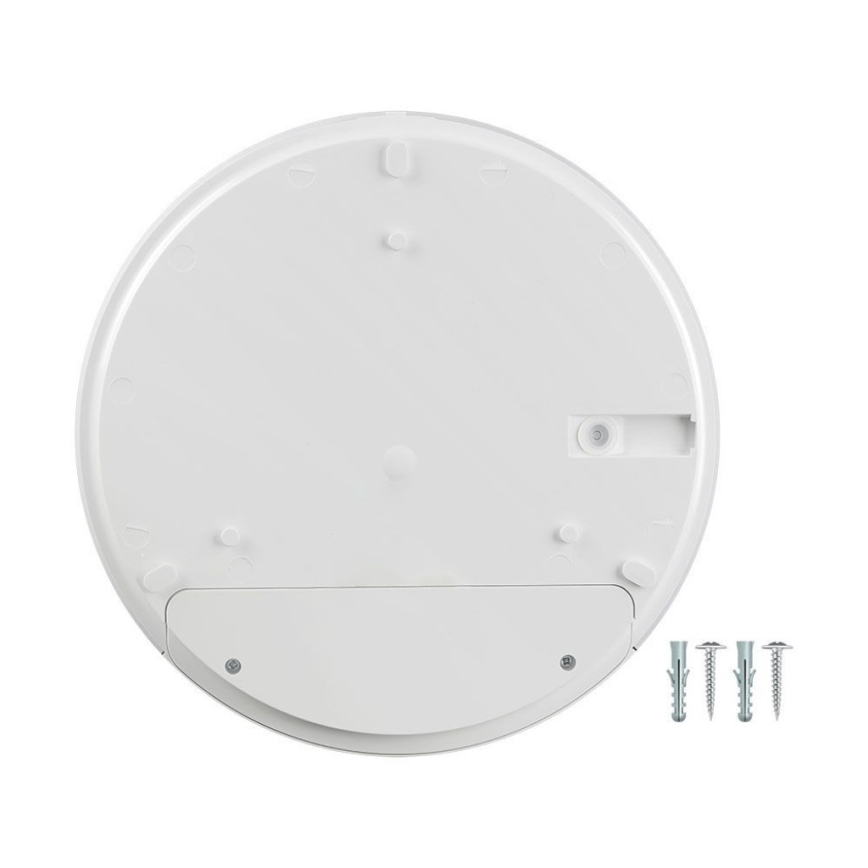 LED Bathroom wall light with sensor SAMSUNG CHIP LED/15W/230V 3000/4000/6000K IP44 white