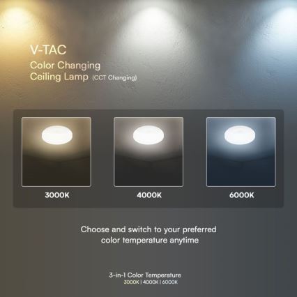 LED Bathroom wall light with sensor SAMSUNG CHIP LED/15W/230V 3000/4000/6000K IP44 white