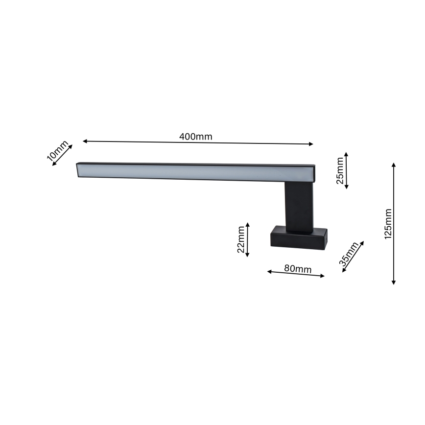 LED bathroom wall light SHINE 1xLED/11W/230V IP44