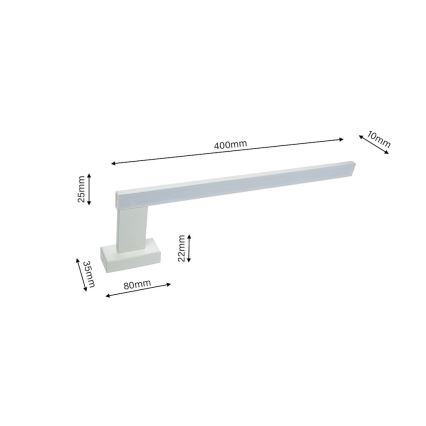 LED bathroom wall light SHINE 1xLED/11W/230V IP44