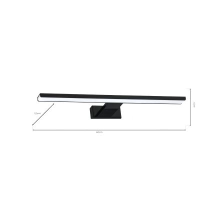 LED bathroom wall light SHINE 1xLED/13,8W/230V IP44