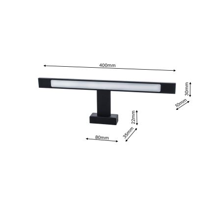 LED Bathroom wall light SHINE 1xLED/7W/230V IP44