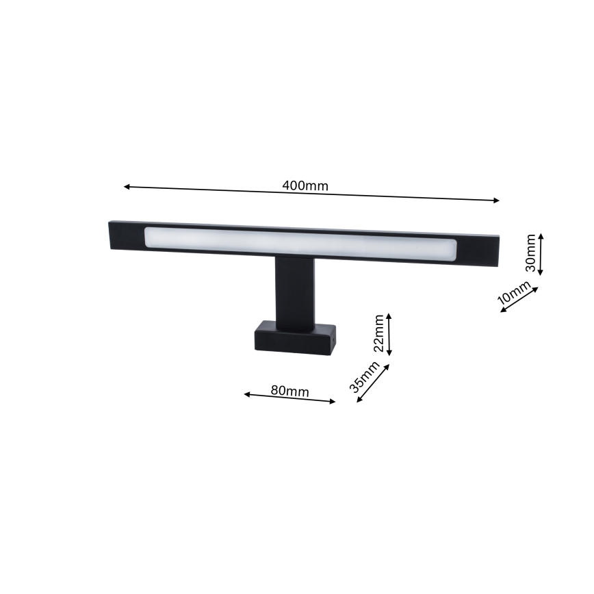 LED Bathroom wall light SHINE 1xLED/7W/230V IP44
