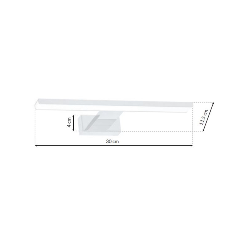 LED bathroom wall light SHINE 1xLED/7W/230V IP44